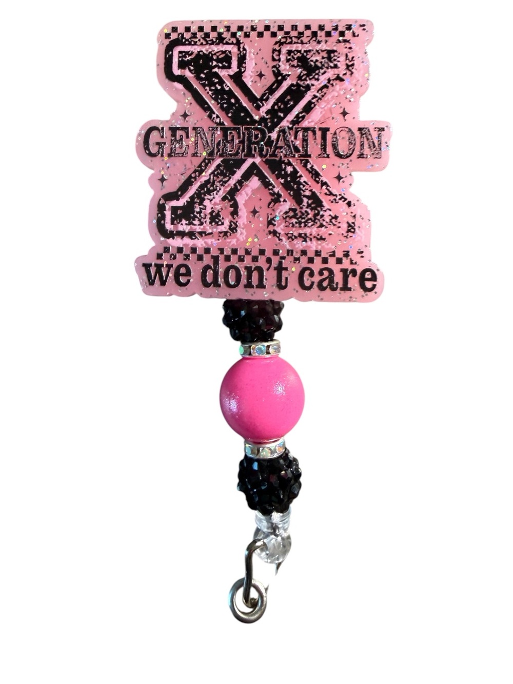 Pink "Generation X" Badge Reel